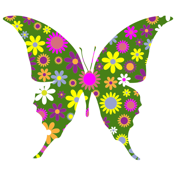 Free Free 315 Floral Butterfly Svg Free SVG PNG EPS DXF File