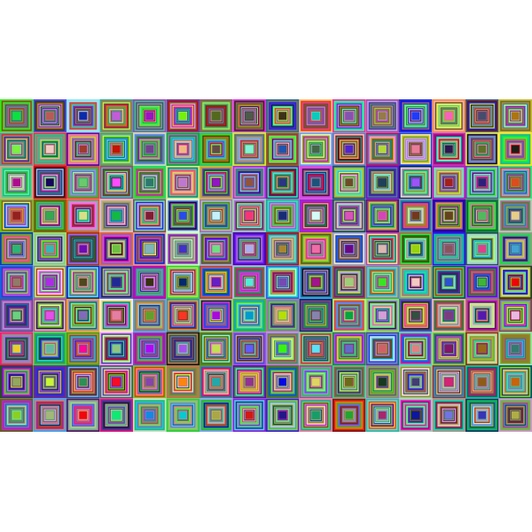 Retro Squares Background