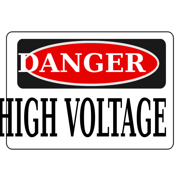 Rfc1394 Danger High Voltage Alt 3