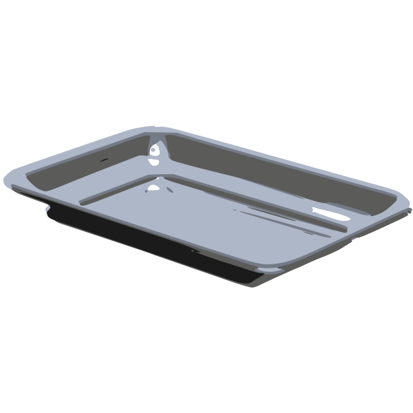 Silver tray