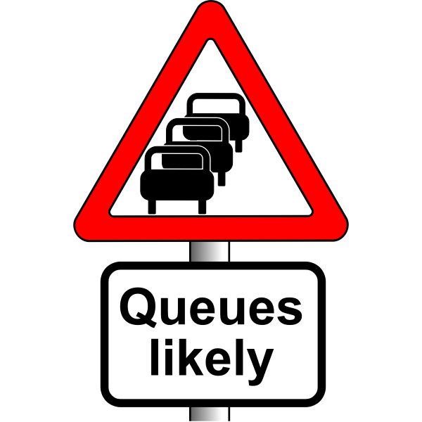 Roadsign queues