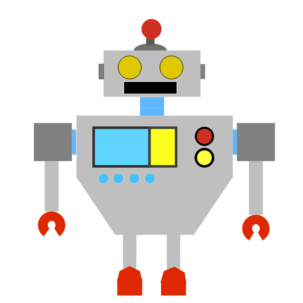 Colored robot image