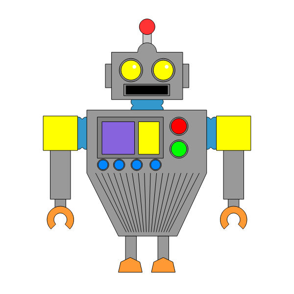 Download Robot 32767 2015081851 | Free SVG