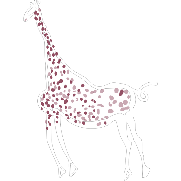 Rock Art Acacus Giraffe
