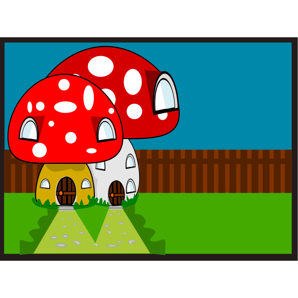 Rumah jamur | Free SVG