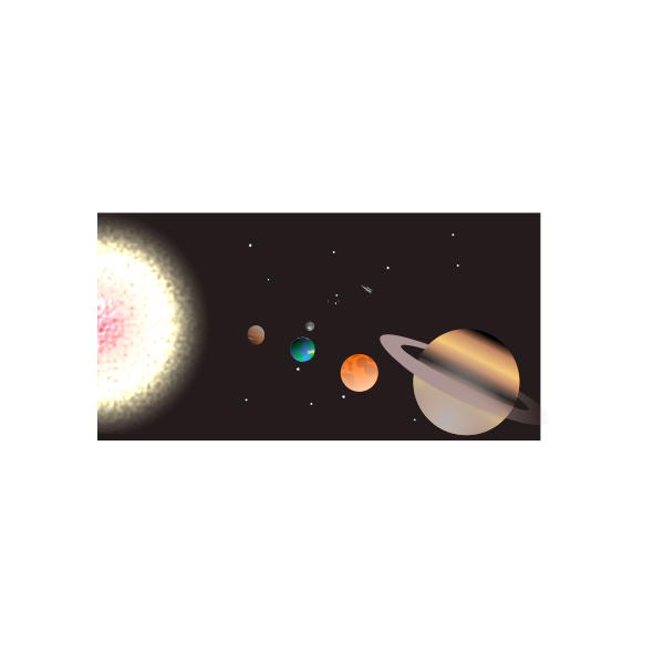 Solar system with planets