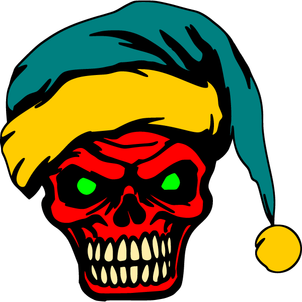 Santa's skull 3