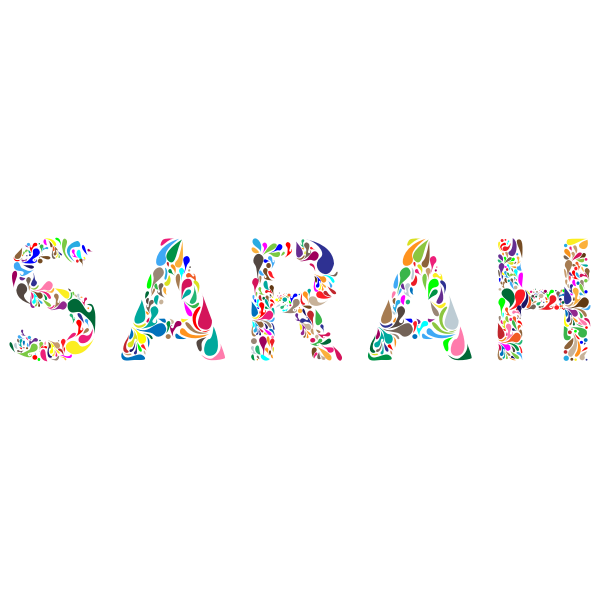 Sarah Typography