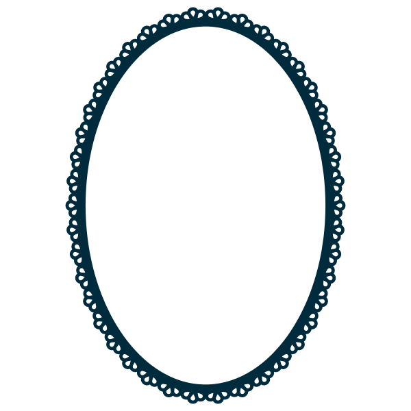 Download Scallop Frame Extrapolated 2 Variation 2 | Free SVG