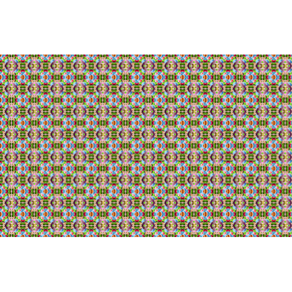 Chromatic geometric pattern