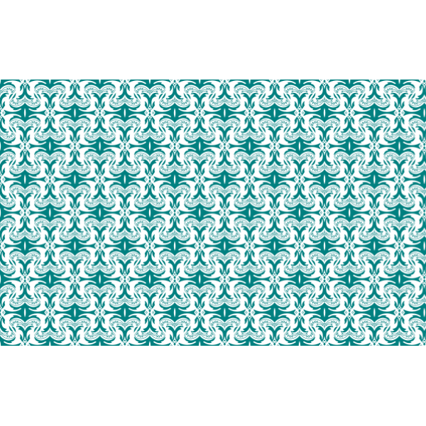 Green leafy wallpaper vector image