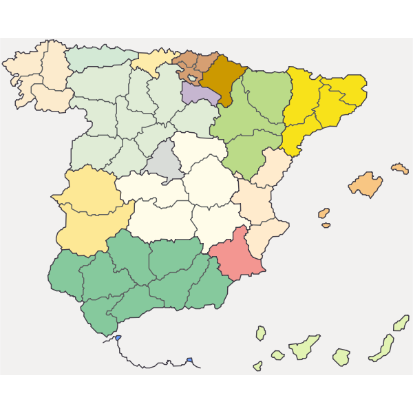 Map of Spain (#3)