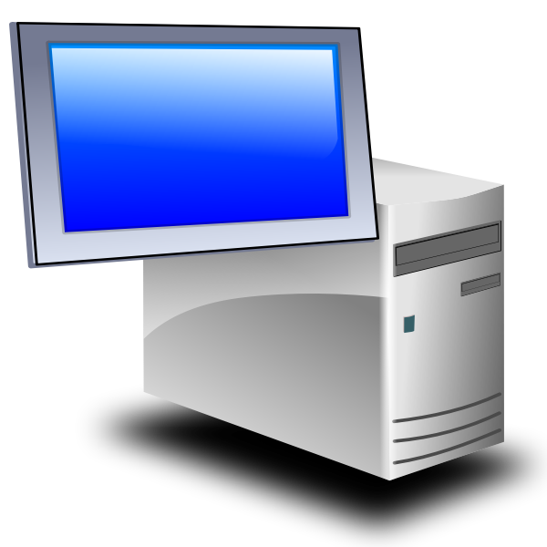 Terminal server icon vector image