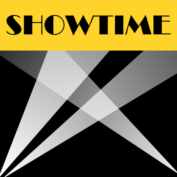 Vector graphics of showtime icon Free SVG