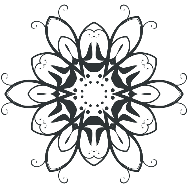 Download Flourish black lace | Free SVG