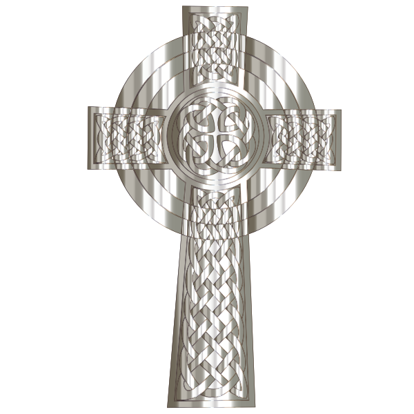 Silver Celtic Cross