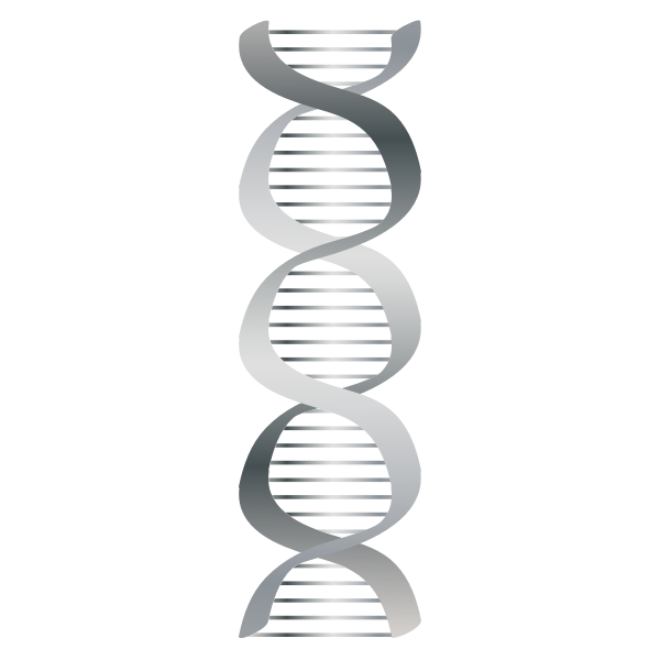 Silver DNA icon