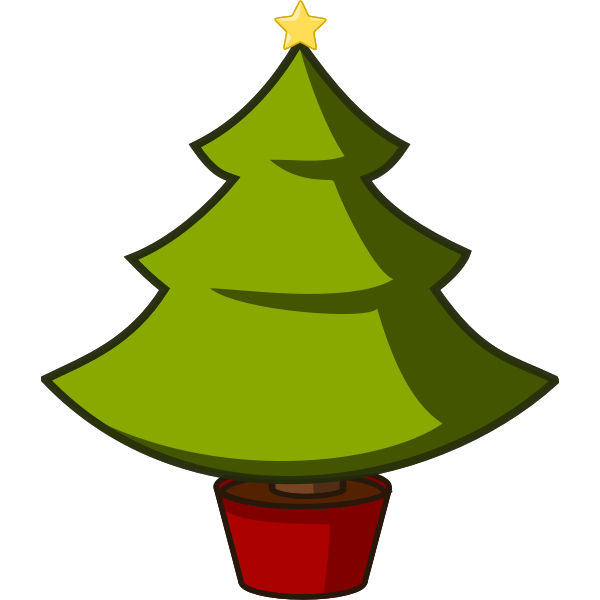 Download Christmas Tree Vector Clip Art Free Svg