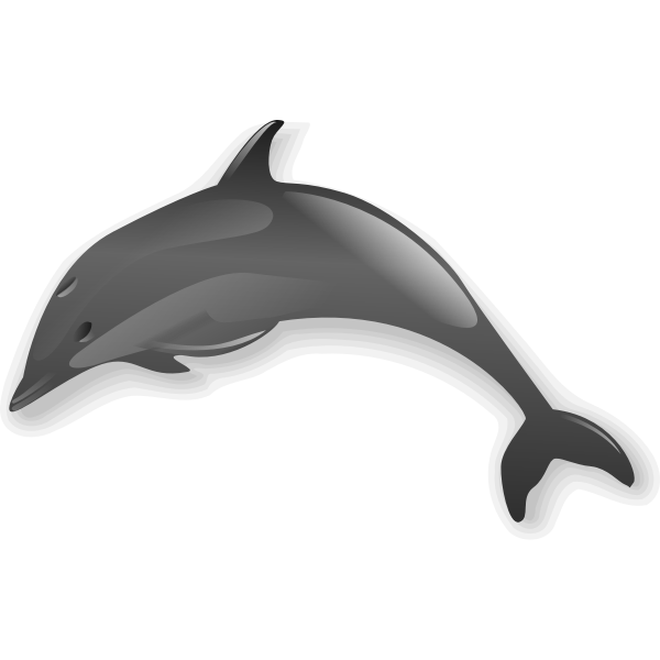 Download Simple Dolphin Free Svg