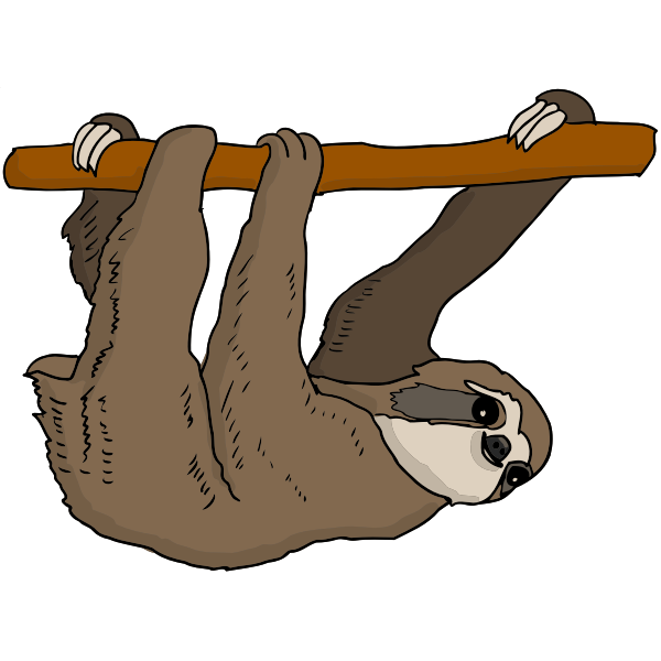 Sloth Free Svg