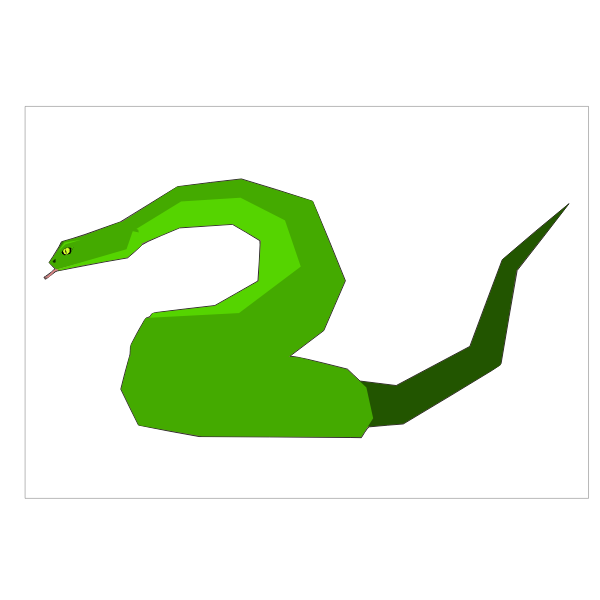 Snake vector image