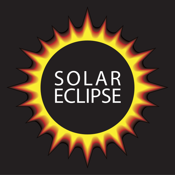 Solar Eclipse Free SVG