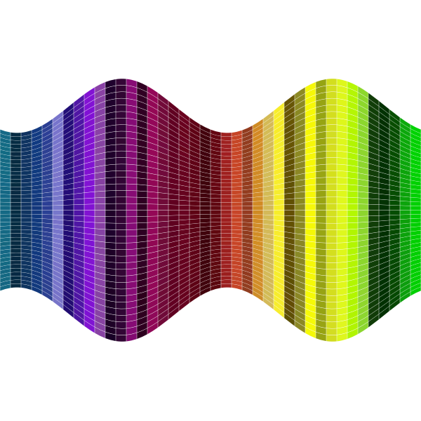 Download Spectral 3D Wave | Free SVG