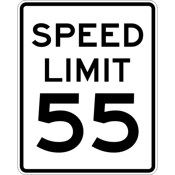 Speed limit 55