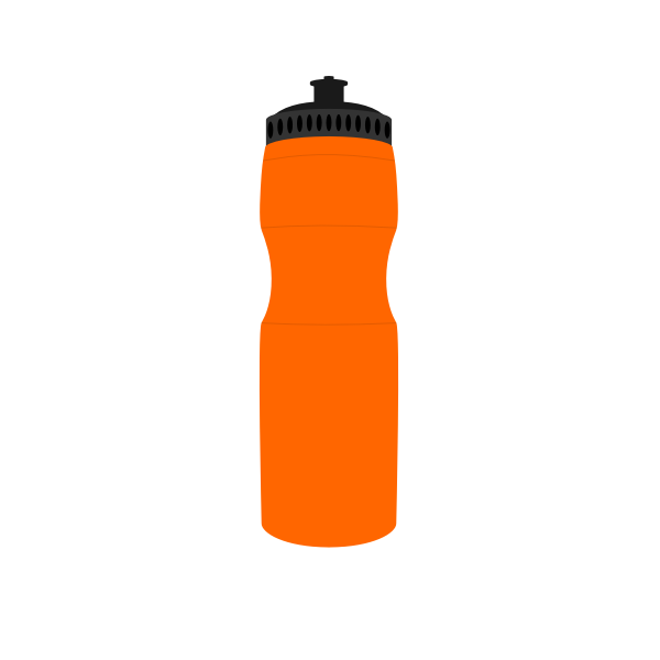 Sports drink bottle vector clip art