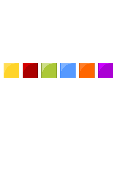 Colorful Square Icon Backgrounds