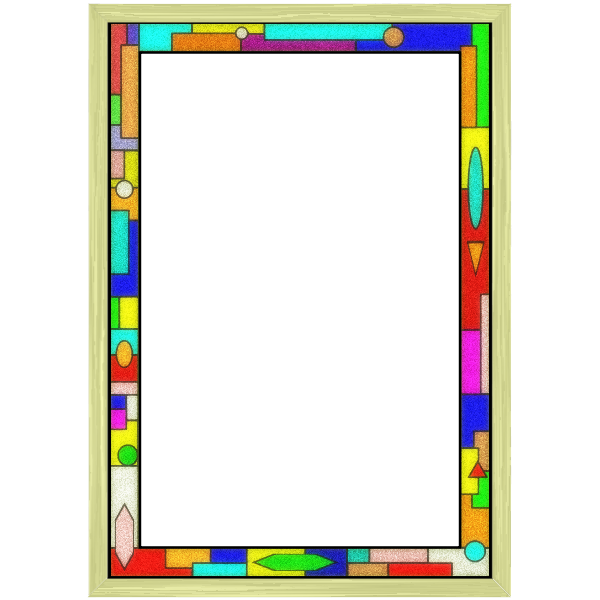 Stained Glass Border 02  Arvin61r58