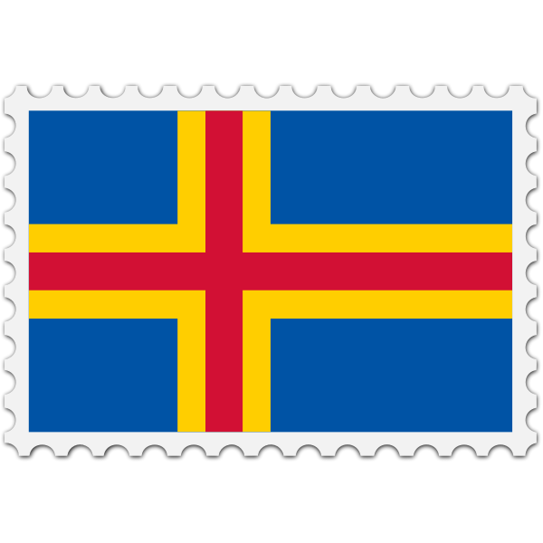 Aland flag symbol