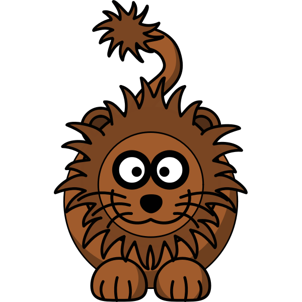 Cartoon lion | Free SVG