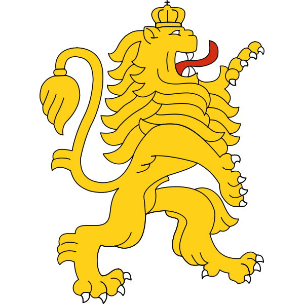 Crowned lion