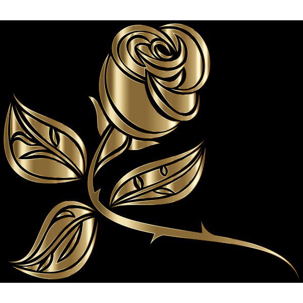 Stylized Rose Extended 9