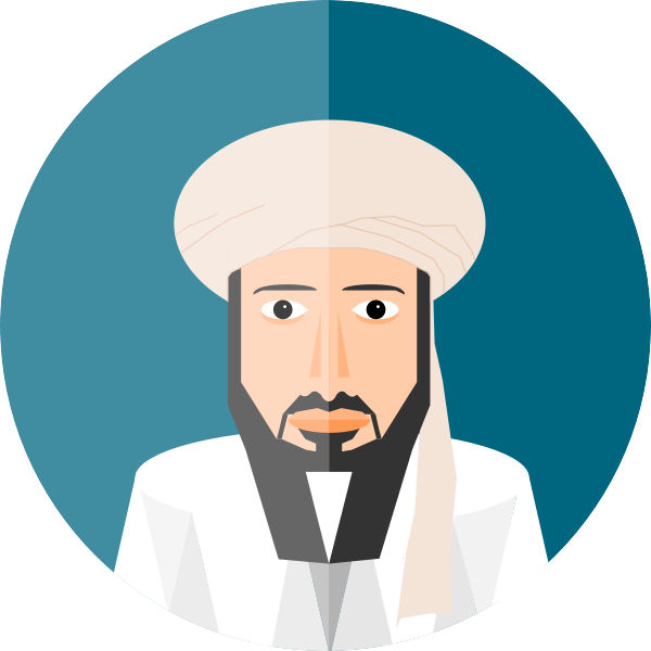 Osama Bin Laden vector image