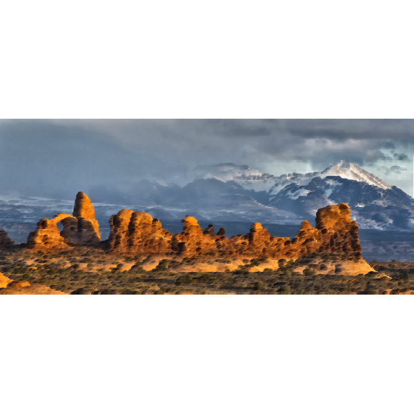 Surreal Arches National Park