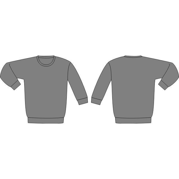 Download Sweatshirt template | Free SVG