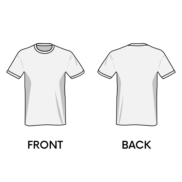 T-shirt template | Free SVG