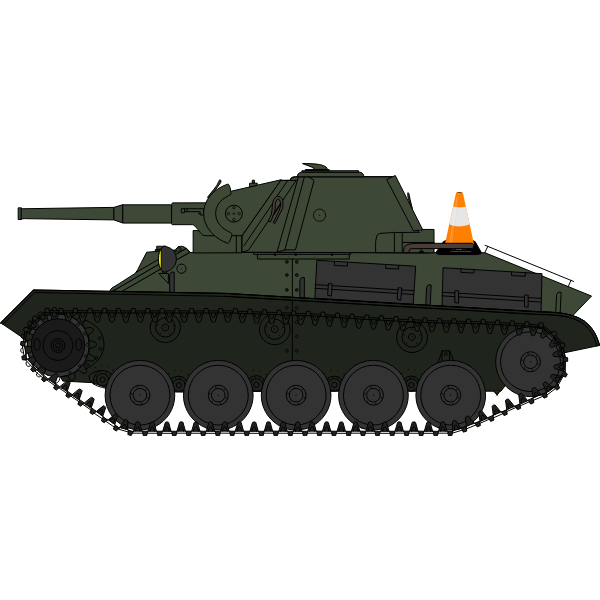 Military vehicle T-70