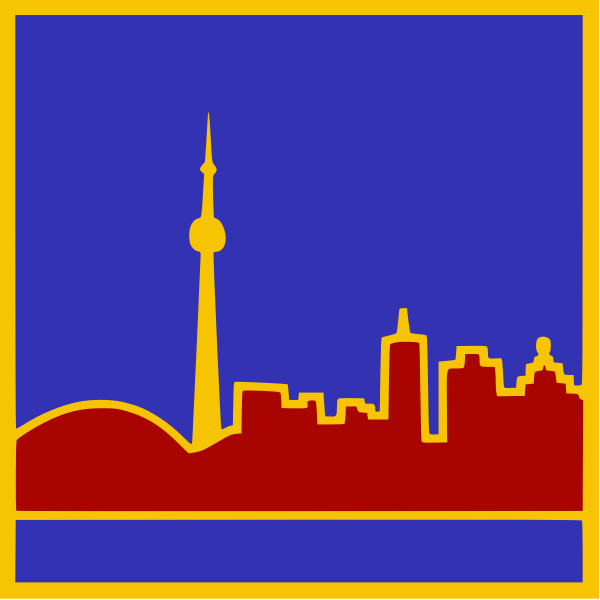 Stylized Toronto Skyline Free Svg