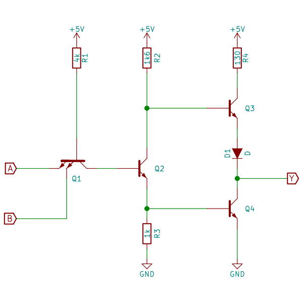  Internal circuit with transistor