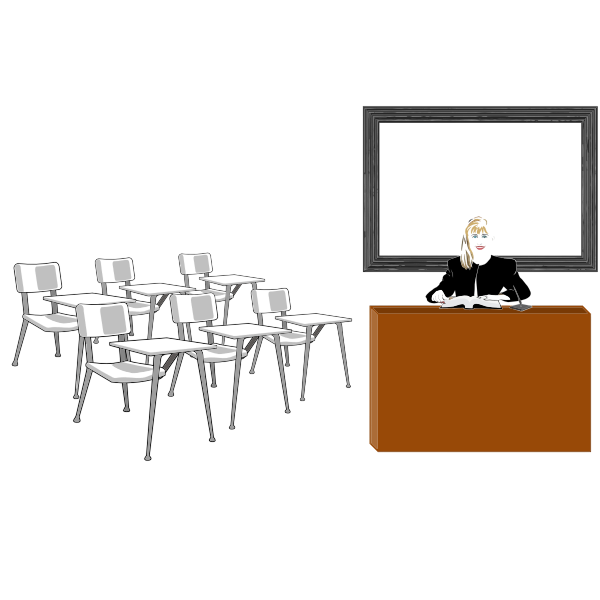 Female teacher | Free SVG