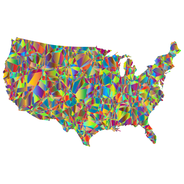 Technicolor United States Map 2