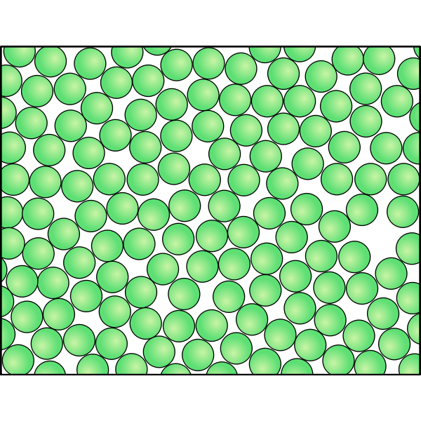 Green particles