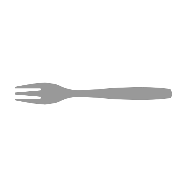 Fork silhouette