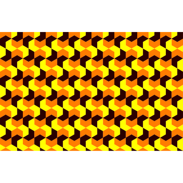 Yellow pattern abstract design