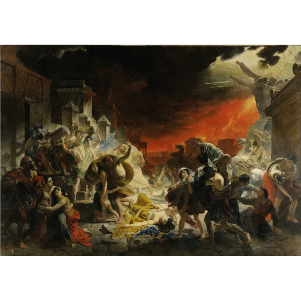 The Last Day Of Pompeii Karl Brullov