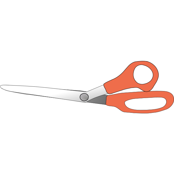 Scissors vector clip art