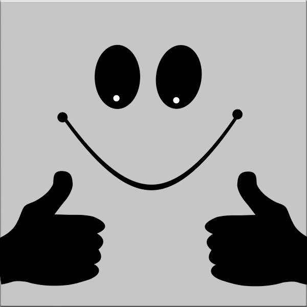 Download Thumbs Up Smiley Free Svg